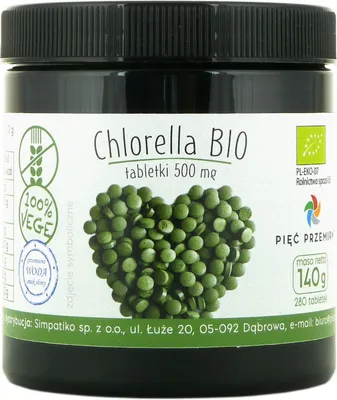 Produktbild von FÜNF TRANSFORMATIONEN Chlorella  Tabletten 500 mg, 140 g