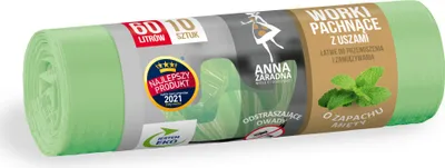 Obrázek produktu pro PYTLE NA ODPAD 60 L pytle na odpadky pytle na odpadky voav pytle na odpadky 10 kus