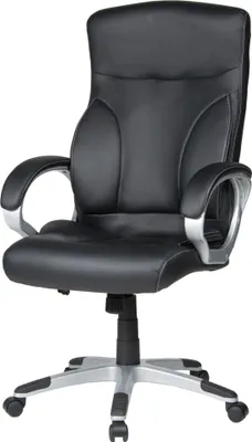 Produktbild von Chefsessel >Cosimo< 150 kg belastbar, ergonomisch, schwarz - 65x114x65cm (BxHxT)