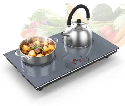 Obrázek produktu pro Dvojplotýnková indukční varná deska, 3520 W, 220 V