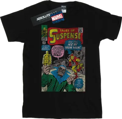 Produktbild von Marvel - "Suspense" T-Shirt für Herren BI42900 (5XL) (Schwarz)