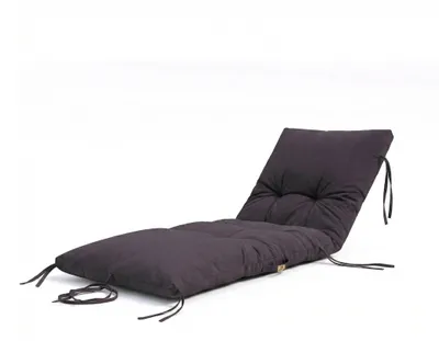 Produktbild von Sonnenliegenkissen 185 x 55 cm Carbongrau