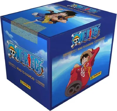 Produktbild von Panini One Piece Booster Box 50 Packs Sammelkarten Spanisch Blau  Blau One Size