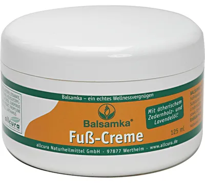 Produktbild von Balsamka Fuß-Creme für eine geschmeidige und elastische Haut, 125 ml Creme