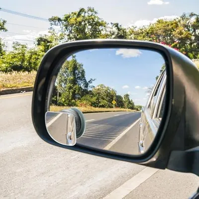 Produktbild von Fischaugenspiegel mit 360-Grad-Verstellung für tote Winkel | Rückspiegel für Autos, Lastkraftwagen und Motorräder
