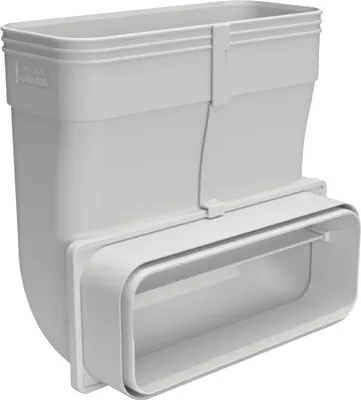 Produktbild von OPTIMAIRO Sockel Umlenkung 222 x 89 Kunststoff weiß