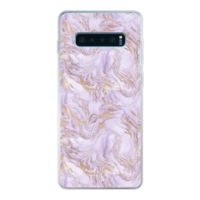 Produktbild von MuchoWow® Handyhülle Schutzhülle Hülle für Samsung Galaxy S10 Lite Abstrakt - Marmor - Gold - Muster Silikon Softcase Handy Hülle - Schutz