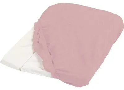 Produktbild von Wickelauflagenbezug , Frottee 50x75cm , Vieux Rose , Elastisch