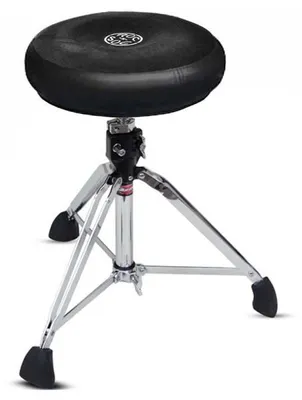 Immagine prodotto di Sgabello a tamburo Roc-n-Soc rotondo nero con base