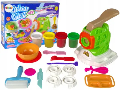 Immagine prodotto di Argilla da modellare Macchina per gli spaghetti Pasta da gioco