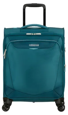 Zdjęcie produktu dla American Tourister Summerride Spinner 55 / 20 EXP TSA Trolley Totally Teal petrol