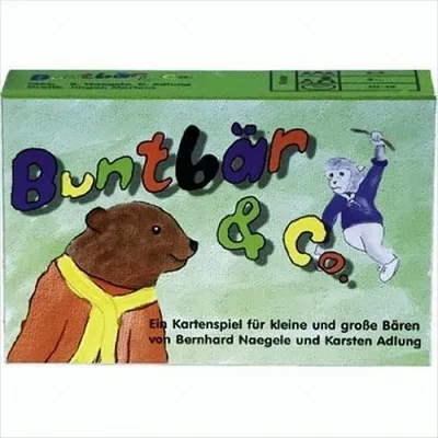 Produktbild von ADL11020 - Buntbär & Co. - Kartenspiel (GB, DE, FR, IT), für 2 bis 4 Spieler, ab 3 Jahren