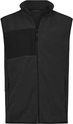 Produktbild von Tee Jays 9122 | Mountain Fleece Bodywarmer XS bis 3XL - Farbe: Black/Black - Größe: S