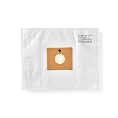 Produktbild von Nedis Staubsaugerbeutel - 10 Stück - Synthetik - Meist verkauft für: Nedis VCBG500 / VCBG550-Series - Weiss