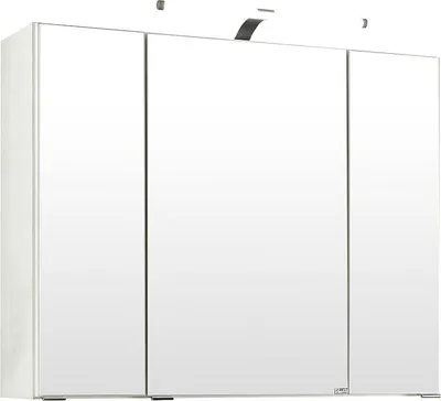 Produktbild von Spiegelschrank COMO-03, weiß, B x H x T ca.: 80 x 64 x 20cm