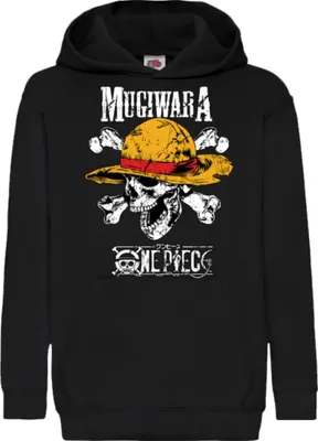Produktbild von Kinder Kapuzenpullover One Manga Piece Anime 006, 9-11 Jahr - 140 / Schwarz