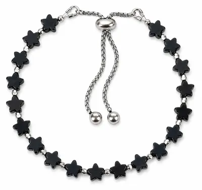 Imagen del producto de BEYSTON Pulsera de ámbar con estrellas, ámbar cereza, Imagen generada por IA