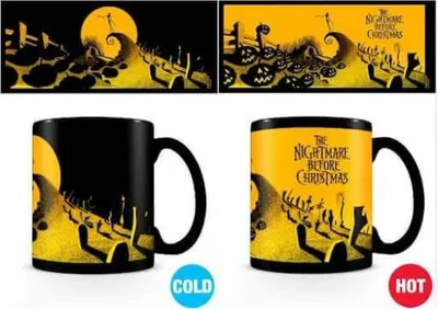 Immagine prodotto di Tazza in Vetroceramica Nightmare Before Christmas - Jack on Hill Heat Change (320 ml)