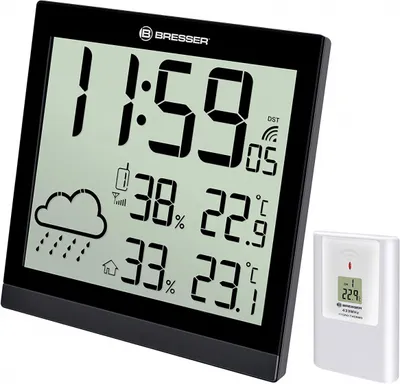Obrázok produktu pre TemeoTrend JCweather Station 22 cm čierna 2-dielna