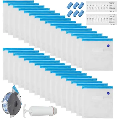 Imagen del producto de Omgoods - 30 bolsas de vacío para filamentos, resistentes a la humedad y reutilizables