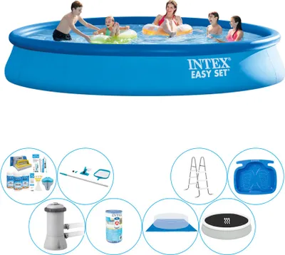Zdjęcie produktu dla Deluxe Pool Deal - Intex Easy Set Rund 457x84 cm