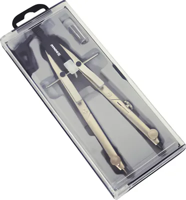 Produktbild von Donau Elektronik Zirkel Set silber/schwarz 1 St.