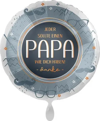 Produktbild von Einen Papa wie Dich Folienballon 43cm