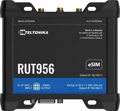 Zdjęcie produktu dla Teltonika RUT956 Router sieci komórkowej