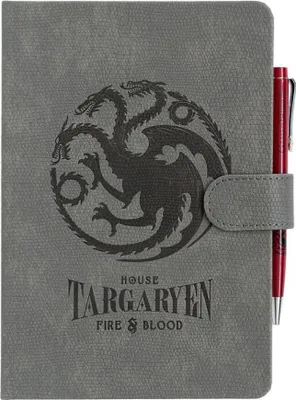 Produktbild von Game of Thrones Targaryen A5 Premium Notizbuch +  Stift