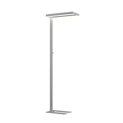 Produktbild von Arcchio LED-Stehlampe Logan Basic, silber, 6.000 lm, dimmbar