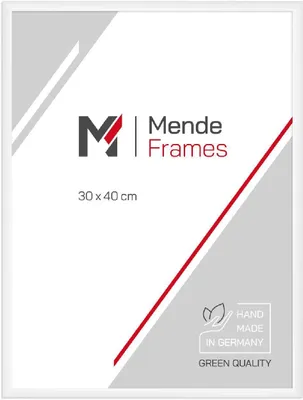 Produktbild von MendeFrames H270 Wandspiegel Aluminium weiß 20x20 cm