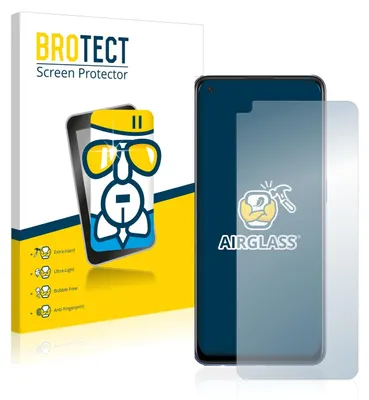 Produktbild von BROTECT Schutzglas für Oppo A74 Schutzfolie Panzer Folie Glas Display Schutz klar
