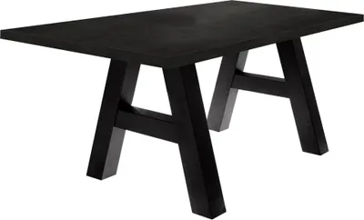 Produktbild von Esszimmertisch Elia 8 180 x 90 x 75 Esstisch Schwarzstahl 13315-180