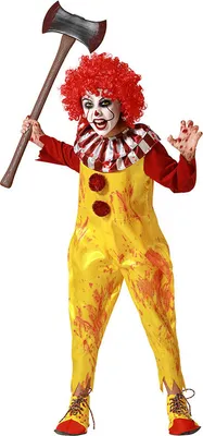 Produktbild von Atosa Clown Halloween Kinderkostüm  7-9 Years  7-9 Years