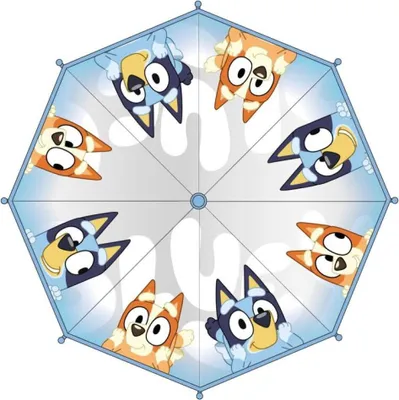 Produktbild von Cerda Group Manueller Regenschirm Von Bluey 45 Cm Durchsichtig Kinder Durchsichtig One Size
