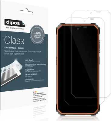 Zdjęcie produktu dla 2x dipos GlassCC Blackview BV6200 Plus