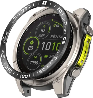 Obrázek produktu pro INF Rámeček Garmin Tactix 8 51mm Solar - černá nerezová ocel