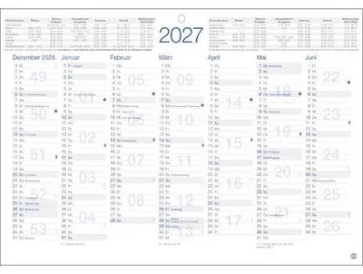 Produktbild von Tafelkalender A4 2027