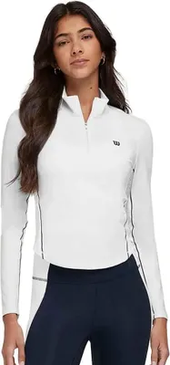 Produktbild von Wilson Brentwood Halbreißverschluss-sweatshirt Weiß XL Frau Weiß XL