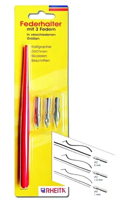 Produktbild von Federhalter-Set bestehend aus Federhalter und 3 Federn