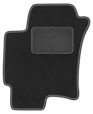 Produktbild von Fahrermatte Velours für Hyundai Coupe II GK 2001-2008 (Coupé) – 1-tlg, Graphit, passgenau – Wielganizator LUX