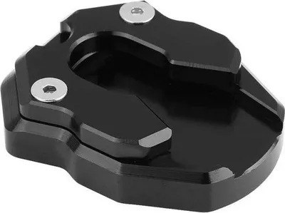 Image de Béquille latérale pour moto, patin antidérapant, rallonge de pied, noir - Matériau de haute qualité - Protection résistante aux chocs
