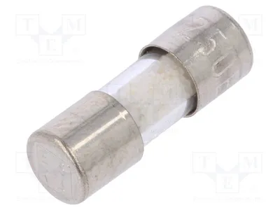 Immagine prodotto di 5 fusibili: fusibili a fusione rapida, 0,5A, 250VAC, cilindrici, modello 515.614, dimensioni 5x15mm