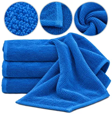Produktbild von Handtuch - Badetuch - Blau - 50x100cm - Frotteehandtuch - 100% Baumwolle