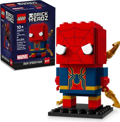 Zdjęcie produktu dla LEGO BRICKHEADZ 40670 Żelazny Spider-Man
