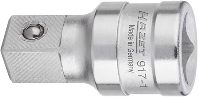 Produktbild von Hazet Verlängerung 1/2 (12,5 mm) Vierkant hohl, 1/2 (12,5 mm) Vierkant massiv, Länge 45 mm