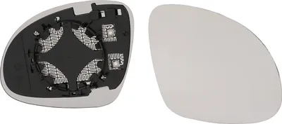 Produktbild von Spiegelglas passend für VW Tiguan 5N 09/ 2007 - Rechts 5N0857522 Johns