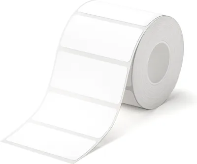 Produktbild von NIIMBOT Etiketten Aufkleber ORIGINAL 45x20mm 320 Stück WEISS für B-Serie