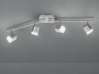 Produktbild von TRIO ROUBAIX, Schienenlichtschranke, LED, 3000 K, 400 lm, 230 V, Nickel