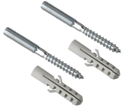 Produktbild von Cornat Stockschrauben inkl. Dübel M8 x 50 mm, 2 Stück